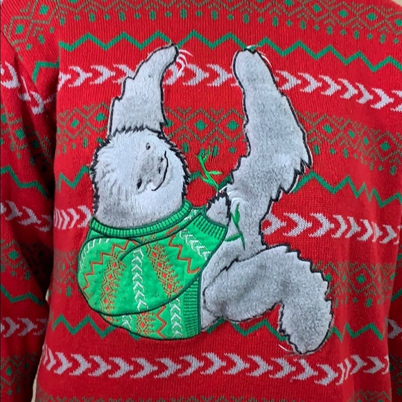 33 Degrees Other - Three Toed Sloth Christmas Sweater Men’s Size XL